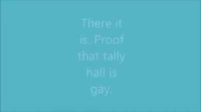 guys I'm not gayophobic but I found the DARK truth of Tally Hall EXPOSED!!! Please rate and share!