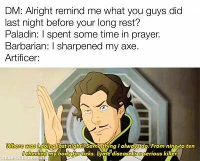 When your character is proficient in medicine