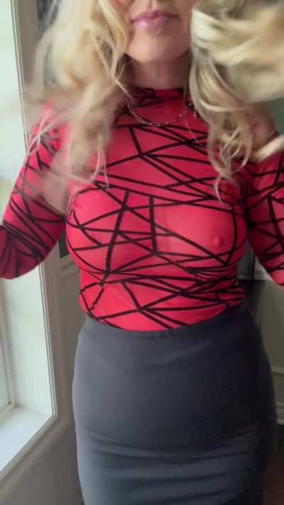 Just a little mid afternoon stretch between clients....