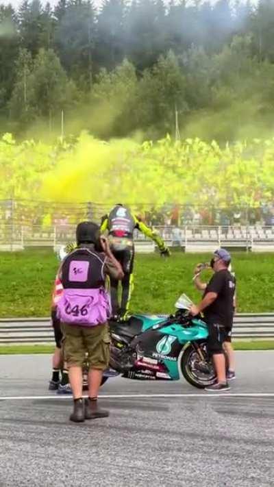 The last bow in Red Bull Ring from The Doctor! ❤