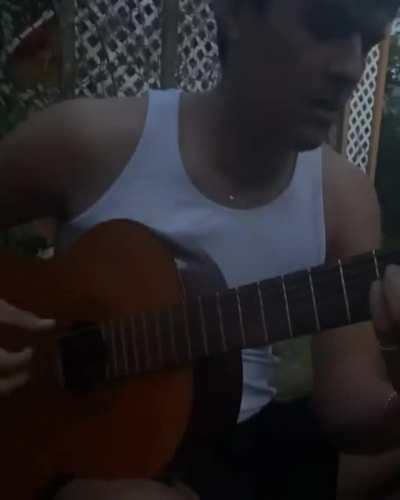 Bela Enjoying The Music