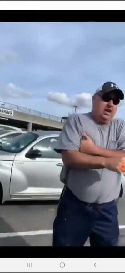 Guy with Shirt tucked into Sweatpants freakout