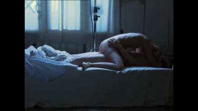 Bedways (2010) Lana Cooper puts a condom on a guy and has sex with him.