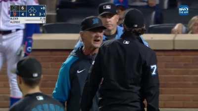 [Highlight] MIA@NYM: Richard Bleier balks three times in a single at-bat