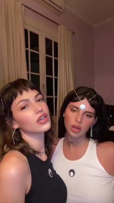 Ursula Corbero and Nathy Peluso