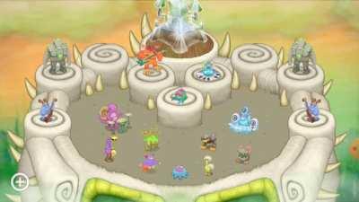 I made my first composer island :D (sorry for the terrible quality)