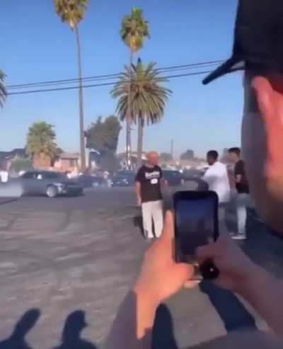 Looked like a break dancer the way he fell