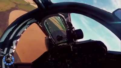 Ukrainian SU-25 conducting airstrikes  on Russian targets (11-7-24)