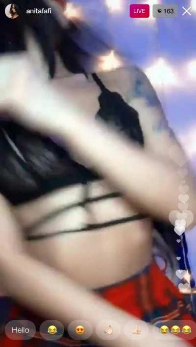 LIVE Insta Would you hire her? 😈