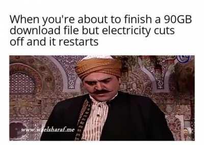 Hits different with that ogero internet connection