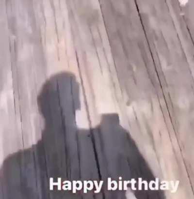 Hitting a ball through your buddies legs