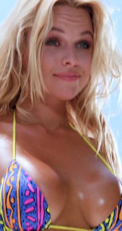 Pamela Anderson during her Baywatch days