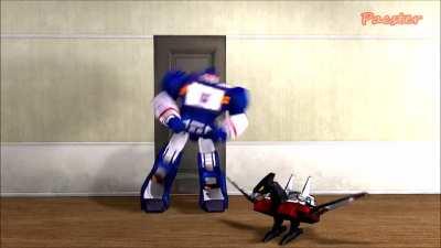 Soundwave comes back home after proving his superiority