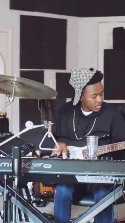 Playing all the sounds to a video game theme song