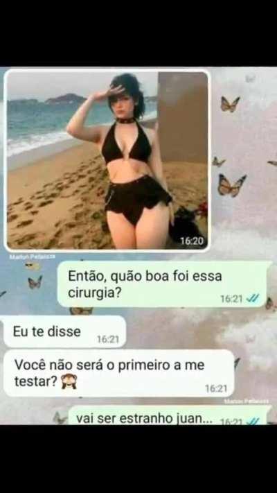 Vai ser estranho juan😑