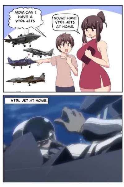 It sure takes off vertically but not so sure on landing