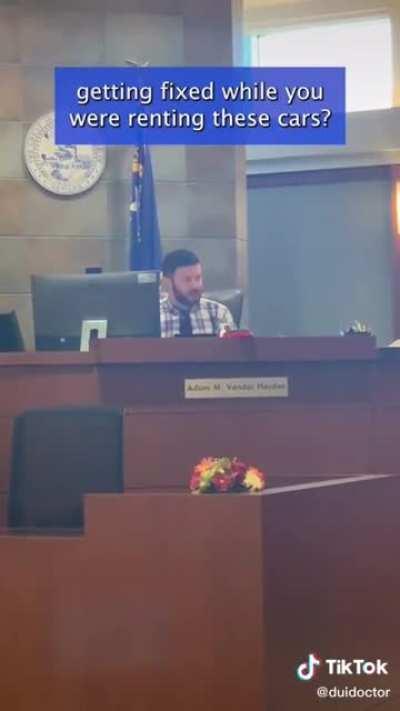 Lady goes to small claims court because her car’s transmission failed shortly after her fluids were changed by shop