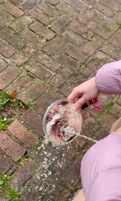 Mirror mirror, watch me piss