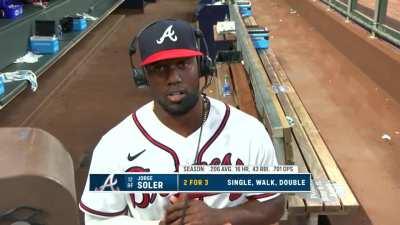 [Highlight] Jorge Soler may or may not know who Drew Smyly is and that's okay, he's new.