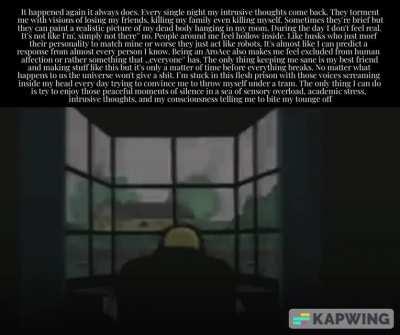 It won't stop screaming