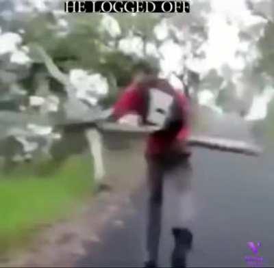 WCGW if you spin the log.