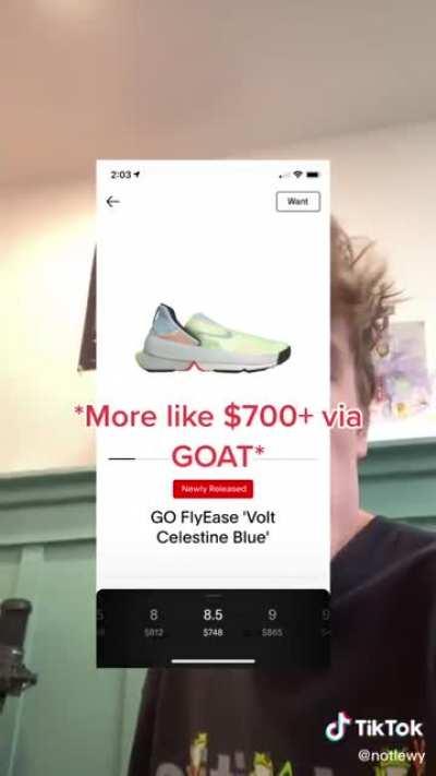 Resellers and bots buying and price gouging a shoe meant to help people who are disabled