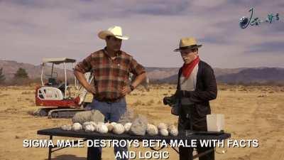 Beta male streamer gets DESTROYED by SIGMA MALE GEOLOGIST