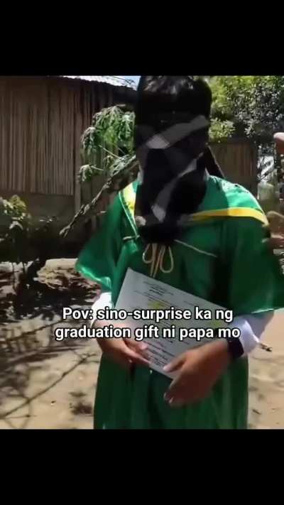 Graduate from SHS, enters Rido.. Welcome to the rice fields boi!!!