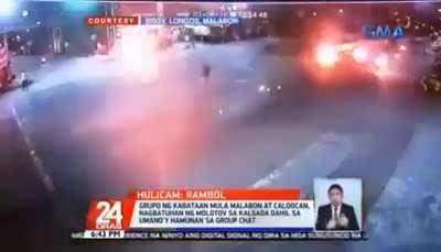 Philippine Youth Paramilitary Urban Combat Forces Live-Fire Exercise