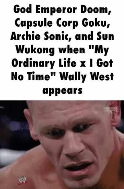 Characters who have been powered up/get the advantage via music