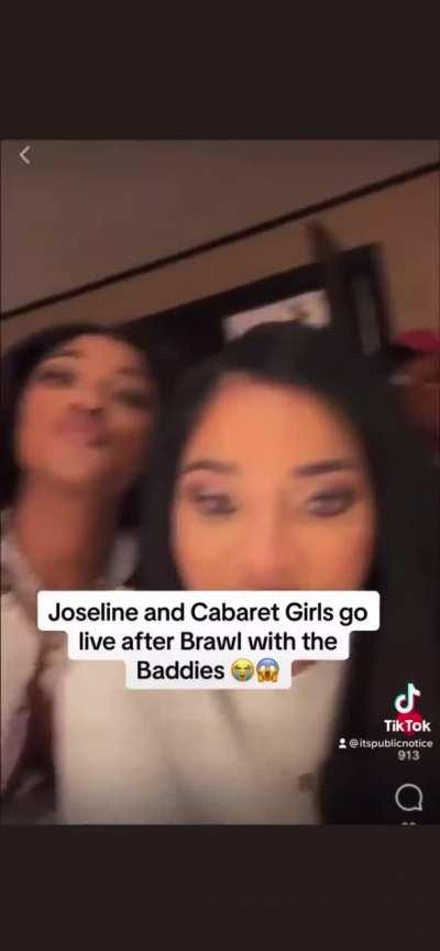 Joselines response video after the wild vs bad brawl