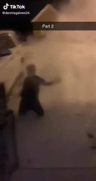 Let’s throw boiling water in the cold air