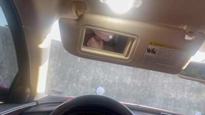 The correct way to use a sunvisor