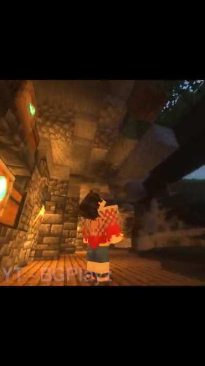 What do you think about my mountain-side minecraft build?