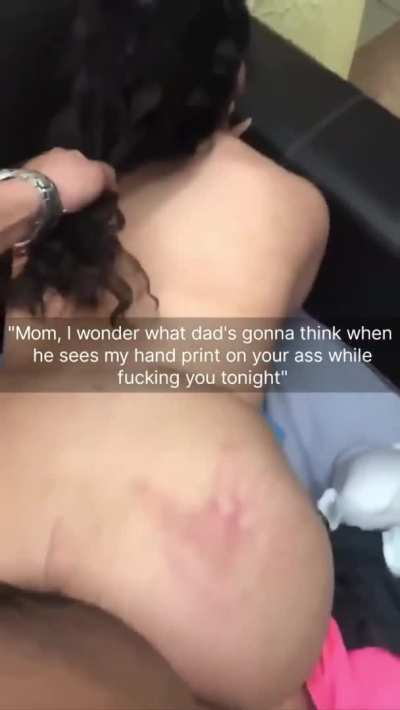 I wonder if he could even imagine that his son fucked his Mommy like a whore
