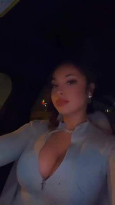 Her cleavage is incredible!