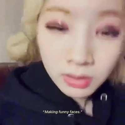 Dahyun giving the fans what they want