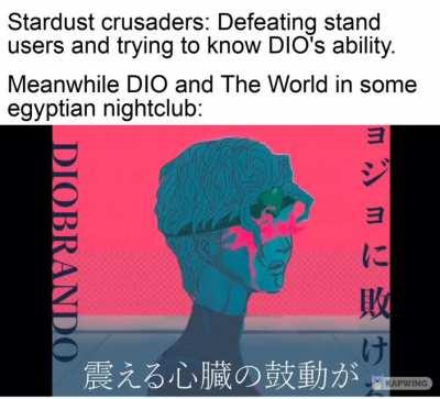 Imagine dio and the world dancing to that
