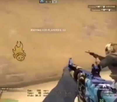csgo warmups are awesome(sorry for bad quality)