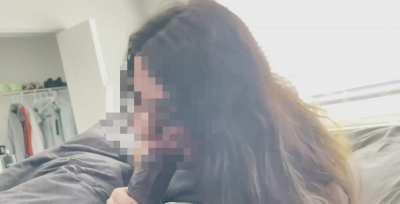 His girl spent the night.