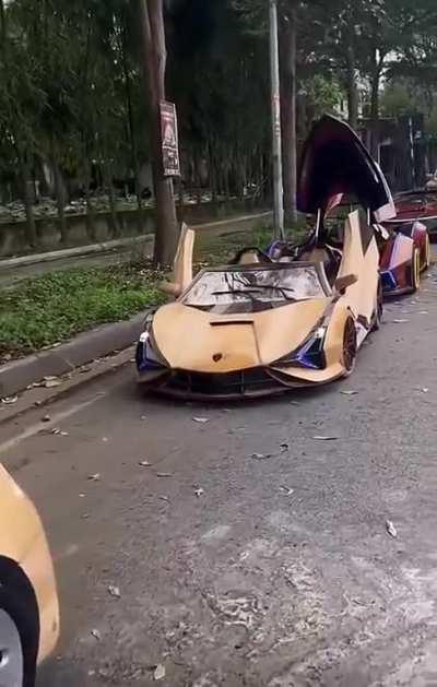 Hamster U-car exquisite wooden caravan！