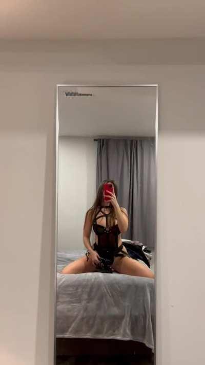 Ready to get fucked and whipped 😈