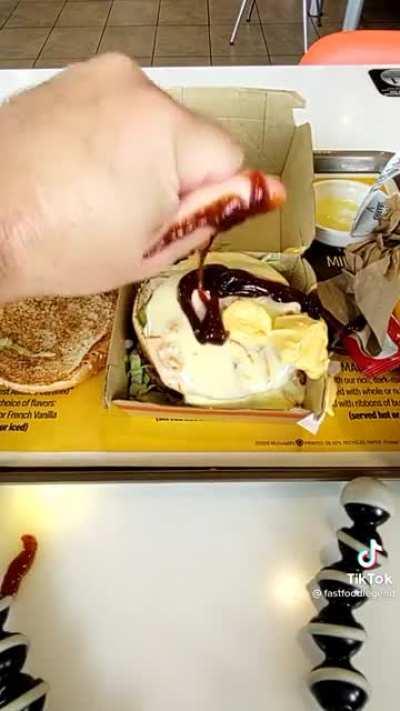 He’s making soup at this point…