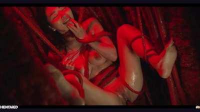 [/r/fetish] Real hentai tentacles making this Japanese babe horny