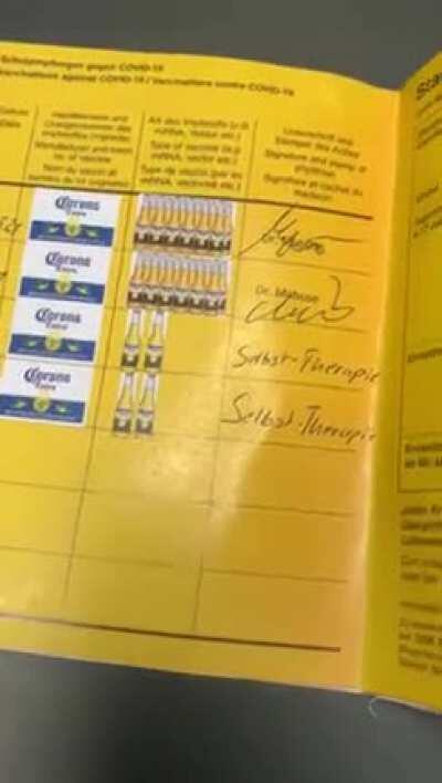 HAHAHA 😂😂🤣🤣😹😹😍🥺🎊😈So würde ich mich auch impfen, aber ich brauche eine riesige dosis🍺🍺🍺🎉💪🤗☺️🤩Freu mich auf nächste Treffen wenn Merkel wieder auf macht!!👺😾😾. GaLiGrü euer Hans