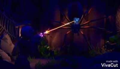 The giant enemy spider!