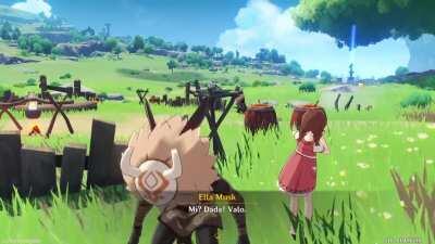 I massacred the Hilichurls 'cus you screamed for help, Ella, DON'T YELL AT ME.