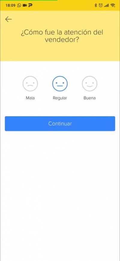 Me pasa solo a mi? MP no te deja calificar mal a sus vendedores