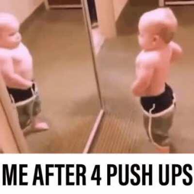 These are muscles, not baby fats