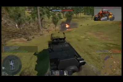 Ramming an M22 with a Puma